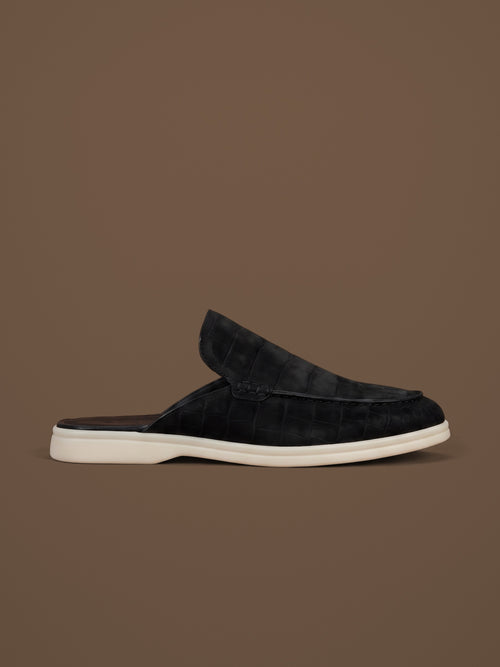 The Antibes Mule — Black, side view