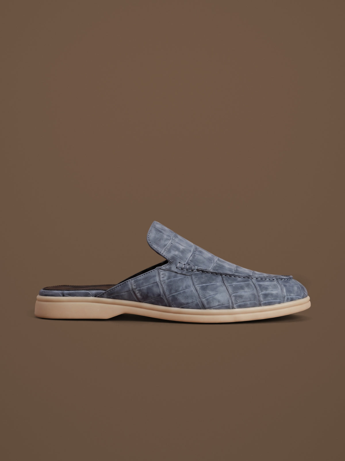 The Antibes Mule — Slate, side view