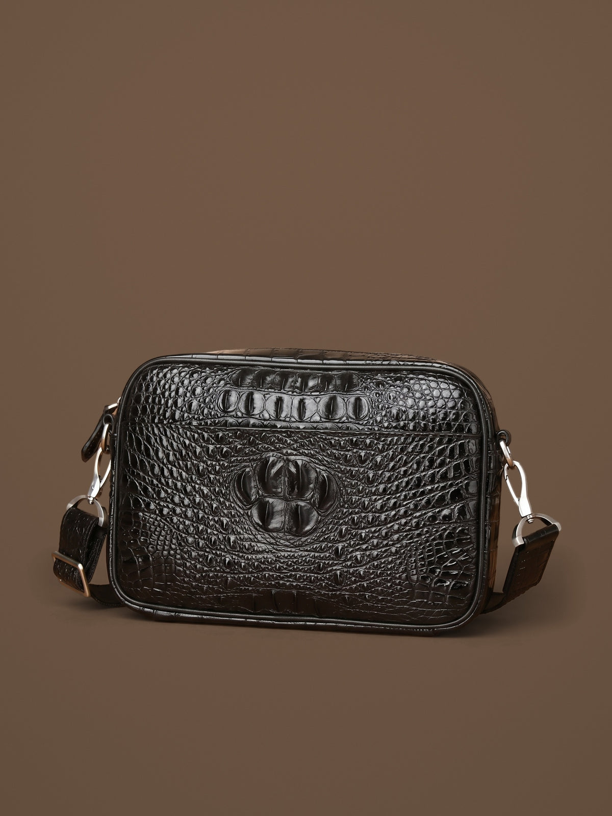 The Cassis Camera Bag — Black, front
